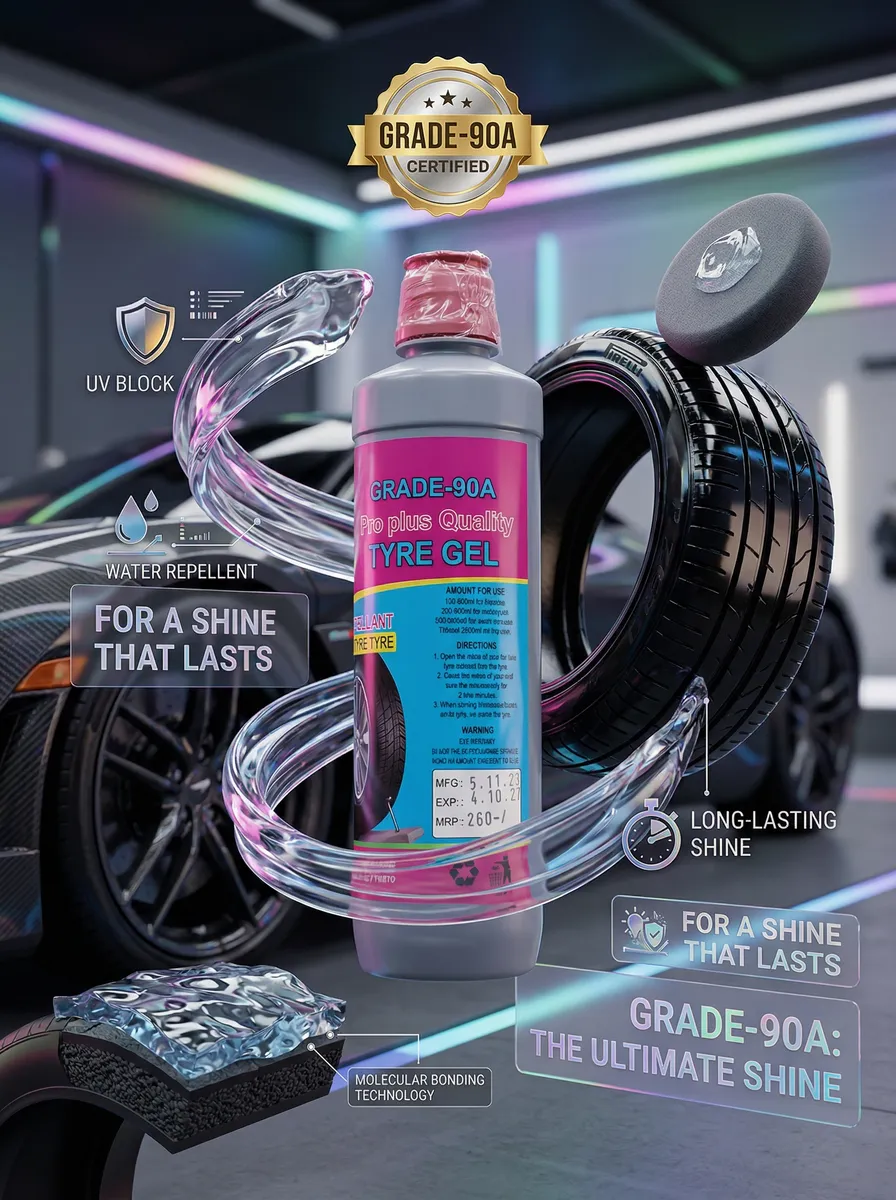 Amigo Tyre Gel – Grade 90A (Premium Anti-Puncture Liquid)